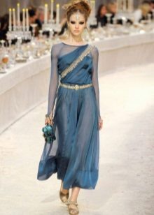 Oriental Chiffon Dress