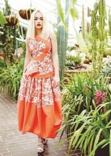 Oriental style dress by Antonio Berardi