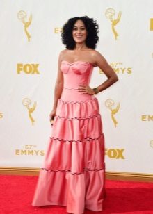 pink dress for mature women