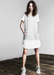 Sneakers for a sports dress