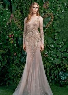 The image in the dress nude