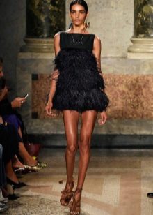 Fringed A-Line Dress