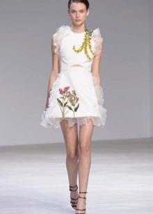 Baby Doll Dress with Ruffle