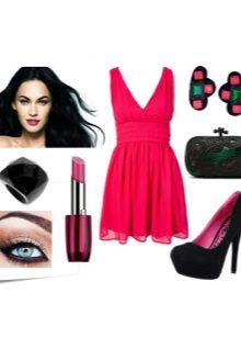 Makeup and jewelry for women zototype Bright winter