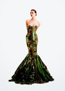 Camouflage Wedding Dress