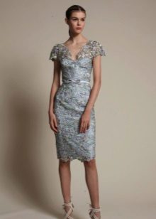 Medium length sheath dress