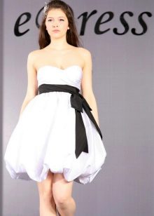 Short Balloon Wedding Dress