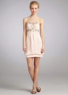 Elasticated balloon dress