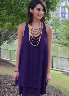 فستان صيفي مصنوع من البوليستر