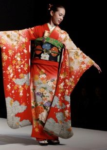 Traditional japanese kimono