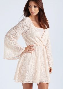 Translucent Kimono Dress