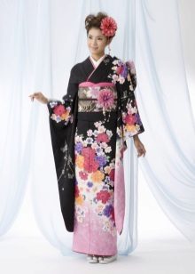 Traditional japanese kimono