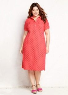 Extra Long Polo Dress