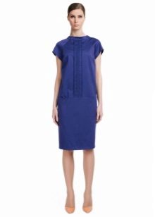 Straight silhouette dress for tall girls