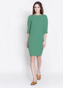 Dress of a direct silhouette for short women