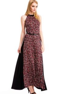 Long dress with an American armhole