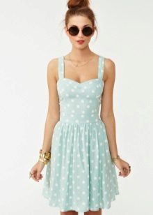 Decoration for a dress with a half-skirt