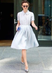 Small bag and glasses for a dress with a half-skirt skirt