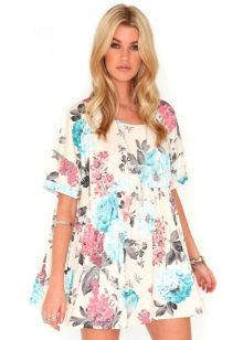 A-Line Short Sleeve Dress