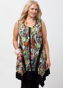 Tunic dress for full