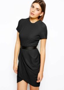 Beautiful black tulip office dress