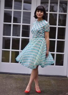 White Polka Dot Dress