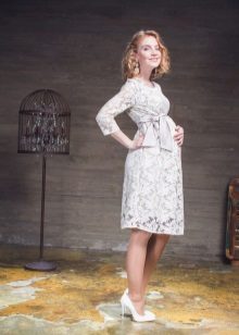 Maternity High Waist Dress