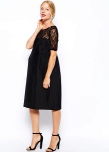 Maternity Pleated Dress