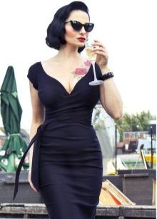 Dress for women with hourglass figure