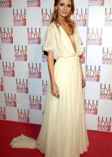 Rectangle Bodycon Dress with Deep Neckline