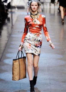 Decoration for a bright dress with long sleeves