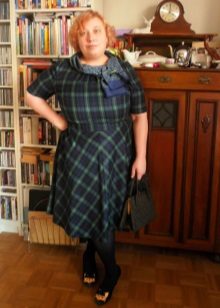 Medium Plaid Dress for Fat Women