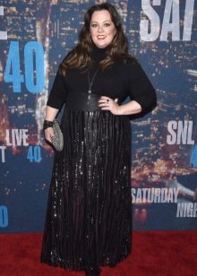 Abito lungo fino al pavimento nero