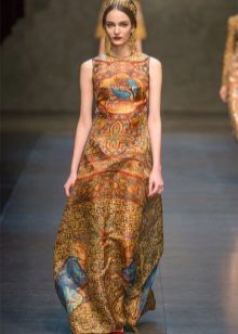 golden baroque dress