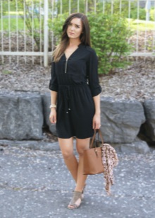 Black Casual Light Dress