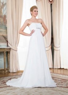 High Neck Open Neck Wedding Dress