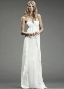High Neck Open Neck Wedding Dress
