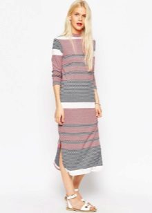 Striped Knit Dress