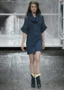 Knitted sweater dress