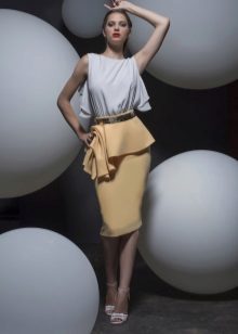 Everyday peplum dress