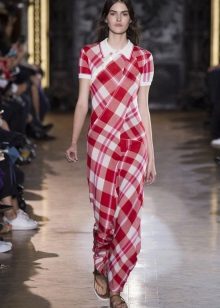 Spring Check Shirt Dress