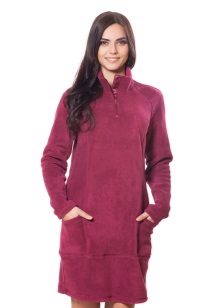 Velor home dress