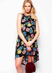 Maternity High-Low Summer Dress