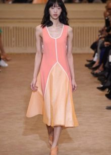 A-line summer sports shirt dress