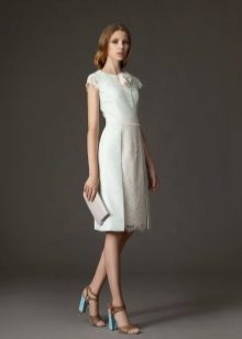 Dress for work office to a knee