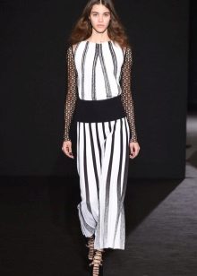 Transparent Sleeve Autumn Dress