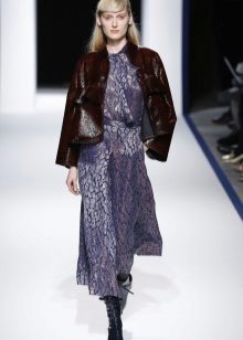 Chiffon Autumn Dress