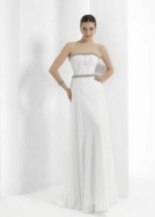 Strapless dress wedding empire