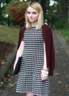 Straight Drop Goose Feet Dress