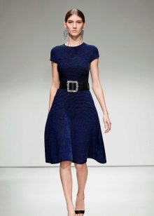 A-line jersey dress